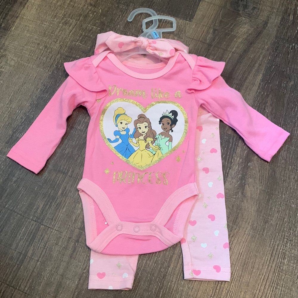 Disney Baby 3-piece Princess set